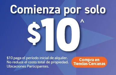 Comienza por solo $10